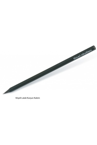Köşeli Latalı Kurşun Kalem